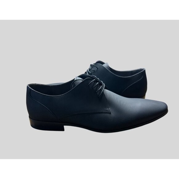 ALDO Men' s Synthetic Dress Shoes Lace-Up Formal Oxfords Size 13 Black - Picture 5 of 16